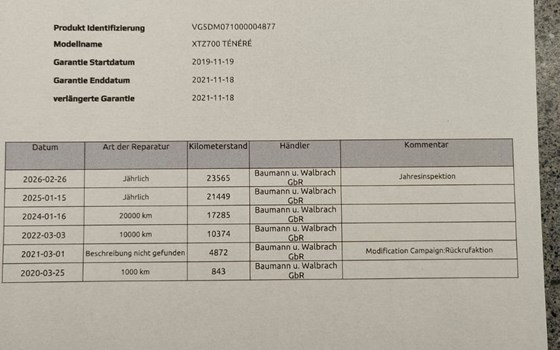 Gebrauchtmotorrad Yamaha Tenere 700 - Bild 20