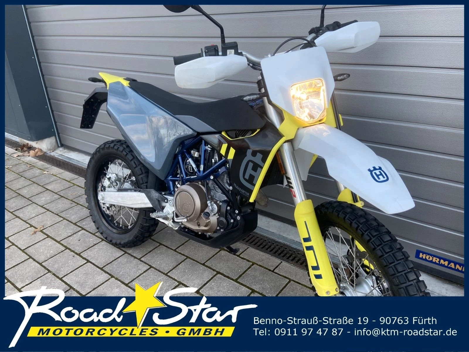 Husqvarna 701 Enduro 1. Hand, LeoVince, KD neu