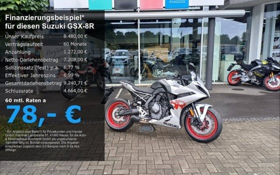 Neufahrzeug Suzuki GSX-8R - Bild 1