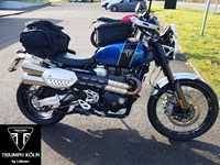Gebrauchtmotorrad Triumph Scrambler 1200 XC mit viel Zubehör