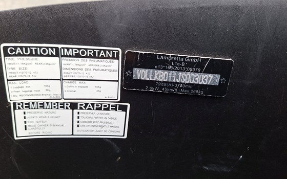 Gebrauchtmotorrad Lambretta V50 Special Flex - Bild 3