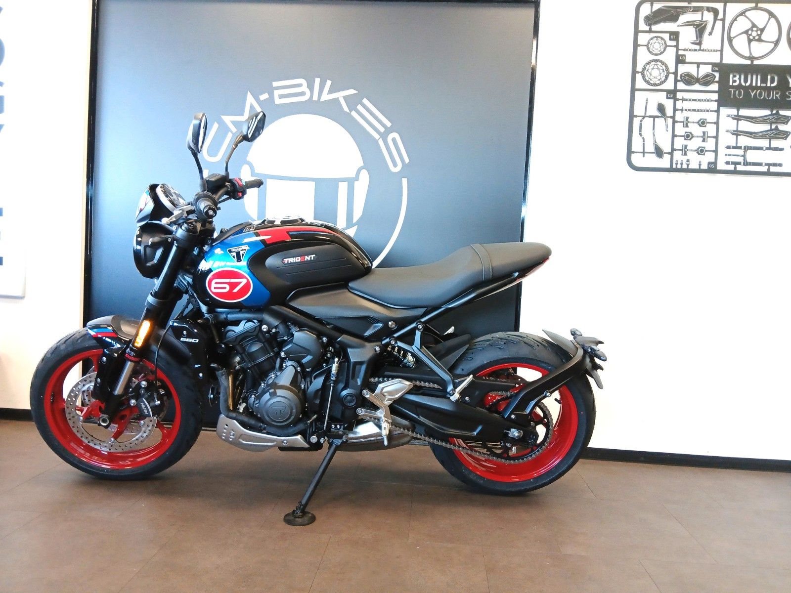 Triumph Trident 660 Triple Tribute