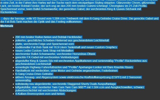 Gebrauchtmotorrad Harley-Davidson Softail Custom FXSTC - Bild 13