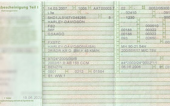 Gebrauchtmotorrad Harley-Davidson Softail Custom FXSTC - Bild 7