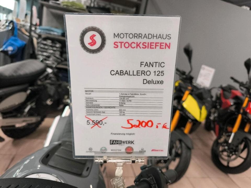 Angebot Fantic Caballero Deluxe 125