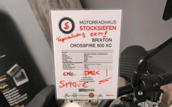 Neufahrzeug Brixton Crossfire 500XC - Bild 9