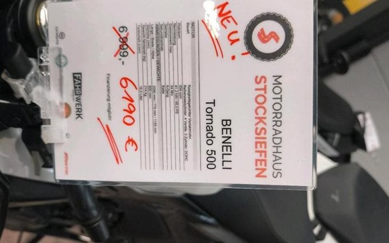 Neufahrzeug Benelli Tornado 550 - Bild 4
