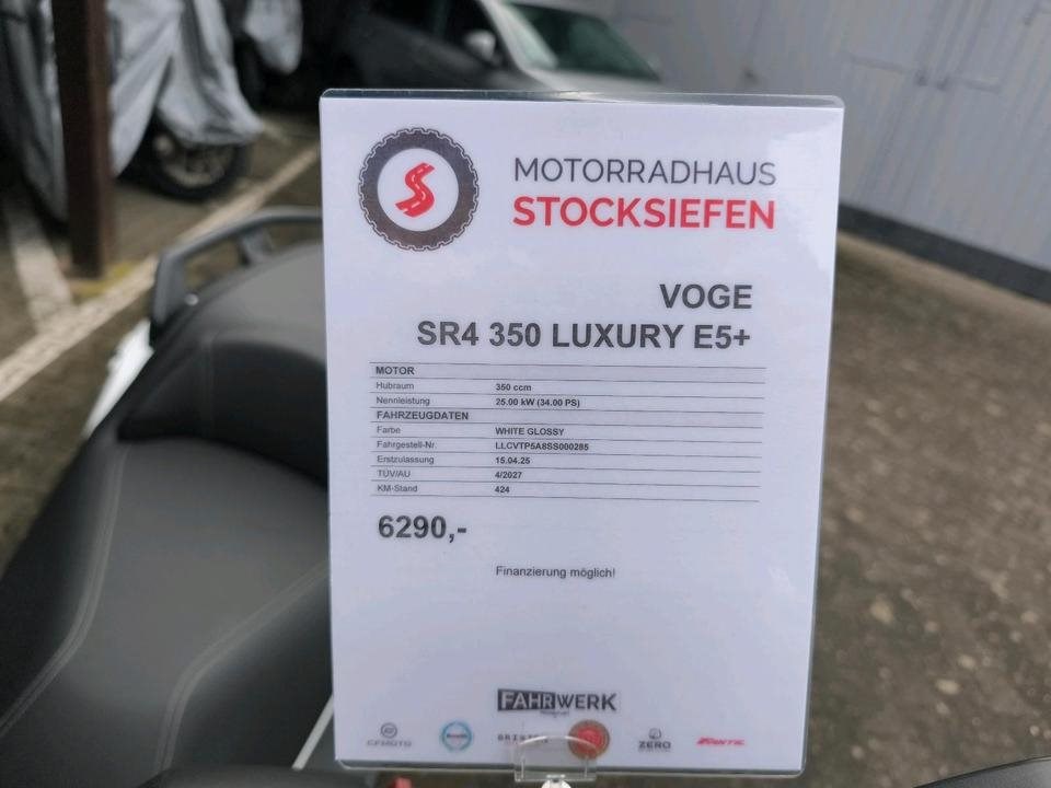 Angebot Voge SR4 350 LUXURY