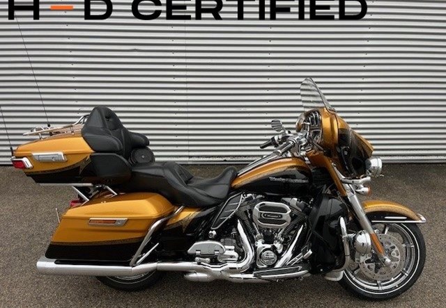 Harley-Davidson CVO Ultra Limited FLHTKSE (Gold Rush & Carbon Dust Metallic)