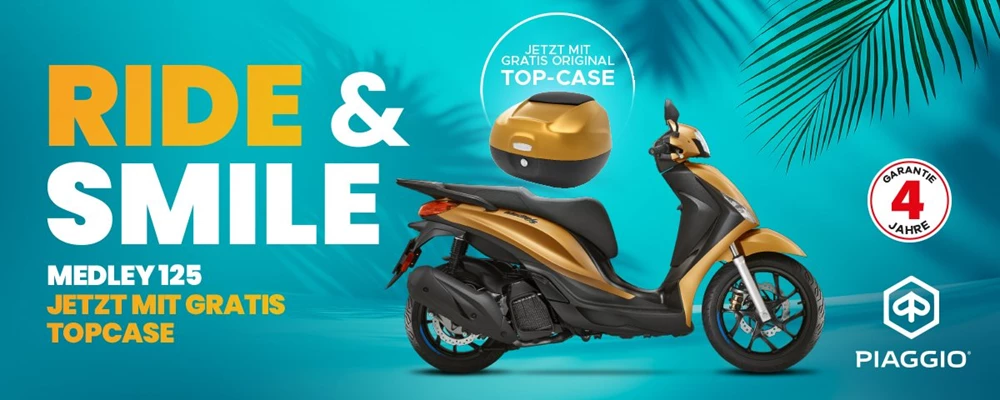 Piaggio Medley S 125 ie IGET (Oro Opaco) - Bild 2