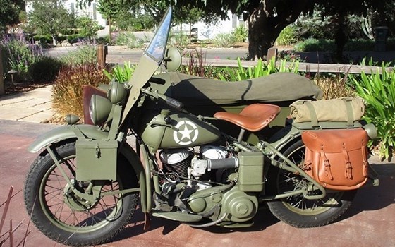 Gebrauchtmotorrad Harley-Davidson WLA - Bild 2