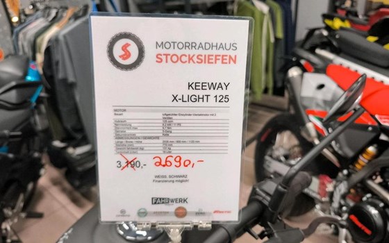 Neufahrzeug Keeway X-Light 125 - Bild 10