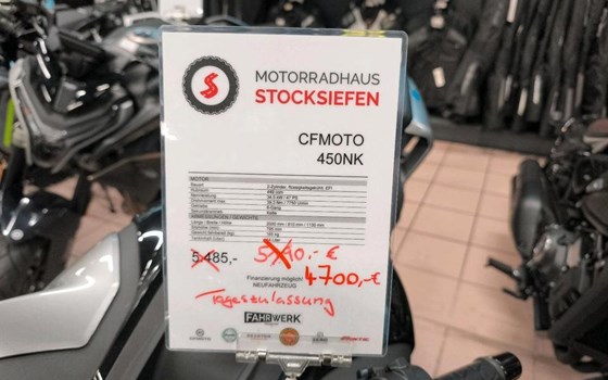 Gebrauchtmotorrad CFMOTO 450NK - Bild 5