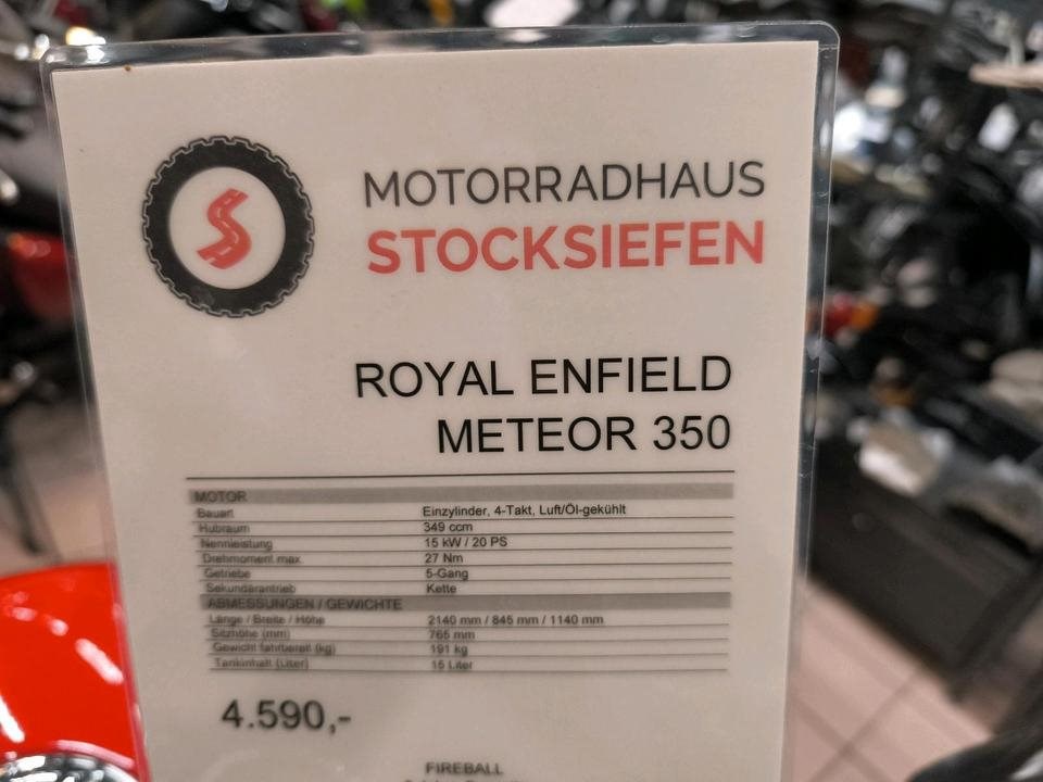 Angebot Royal Enfield Meteor 350 Fireball