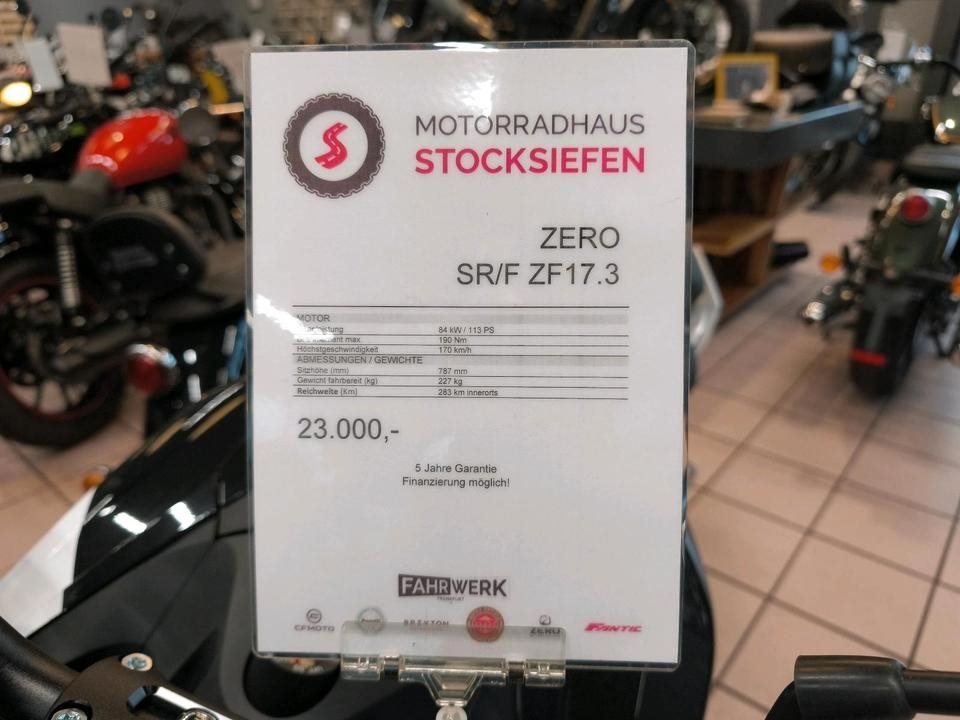 Angebot Zero SR/F
