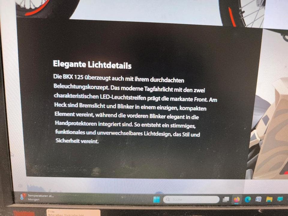 Angebot Benelli BKX 125