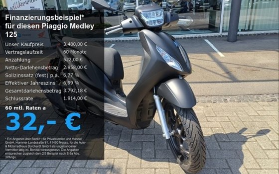Neufahrzeug Piaggio Medley 125 - Bild 1