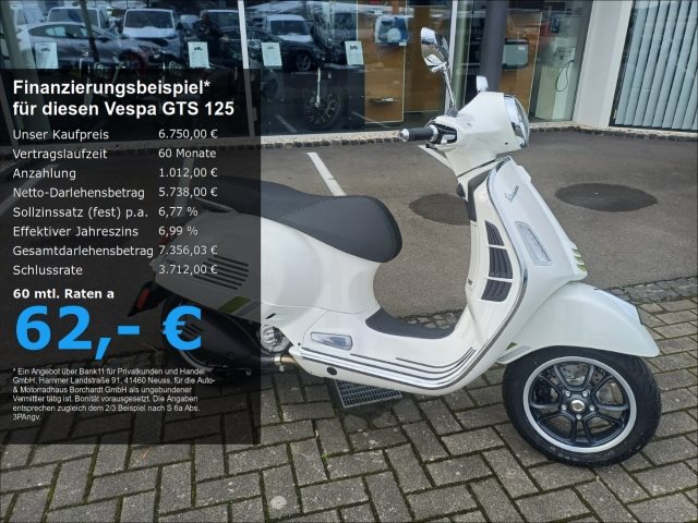 Vespa GTS 125 Supertech iGET