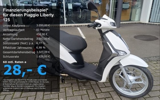 Neufahrzeug Piaggio Liberty 125 - Bild 1