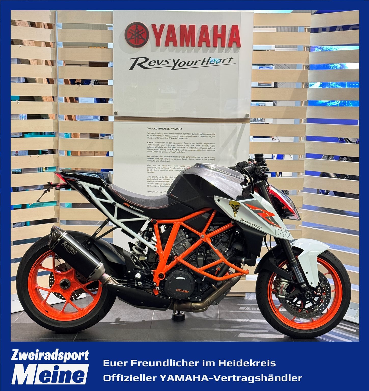 KTM 1290 Super Duke R 2.0 Powerparts** Akrapovic** frische Insp.** 1.HD