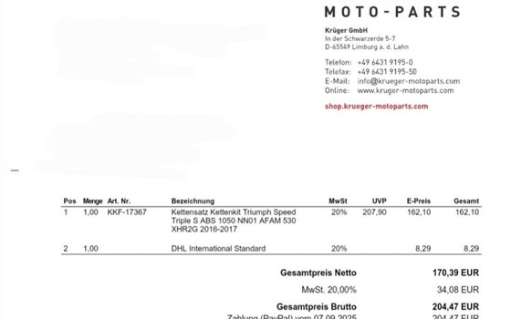 Gebrauchtmotorrad Triumph Speed Triple S - Bild 5