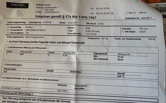 Gebrauchtmotorrad KTM 790 Duke - Bild 13