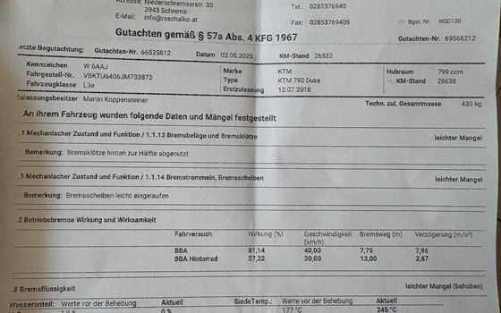 Gebrauchtmotorrad KTM 790 Duke - Bild 14