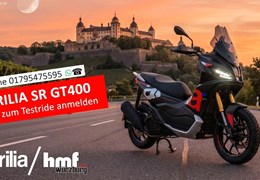 Neumotorrad Aprilia SR GT 400