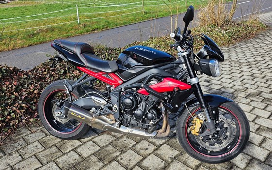 Motorrad Occasion Triumph Street Triple - Bild 1