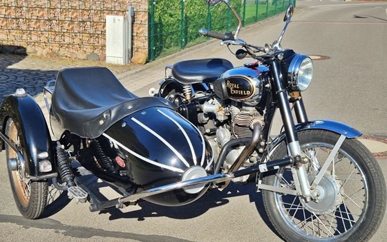 Gebrauchtmotorrad Royal Enfield Bullet 500 Gespann - Bild 1