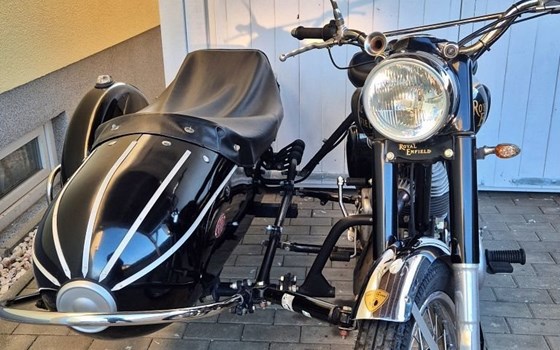 Gebrauchtmotorrad Royal Enfield Bullet 500 Gespann - Bild 2