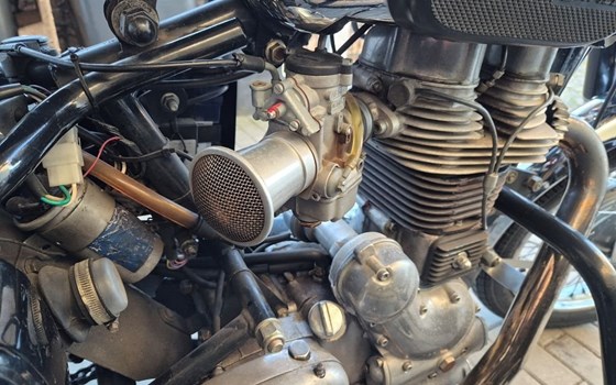 Gebrauchtmotorrad Royal Enfield Bullet 500 Gespann - Bild 6