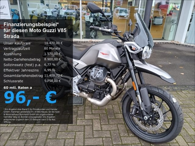 Moto Guzzi V85 Strada