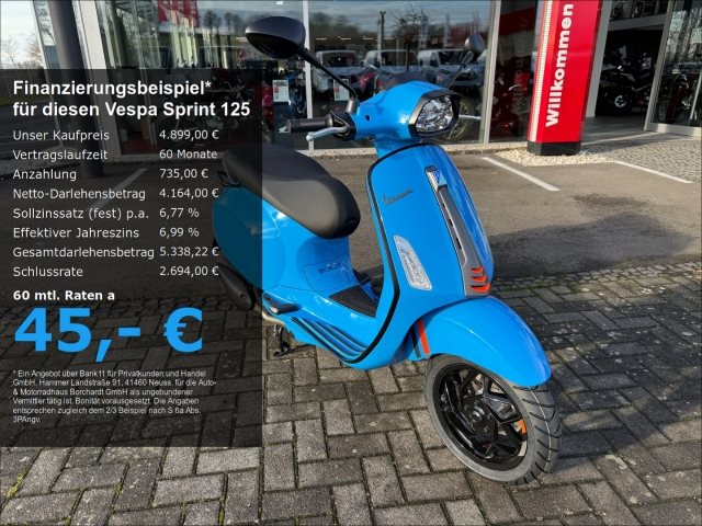 Vespa Sprint 125 i.e. 3V
