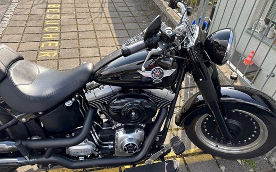 Motorrad Occasion Harley-Davidson Softail Fat Boy FLSTF - Bild 3
