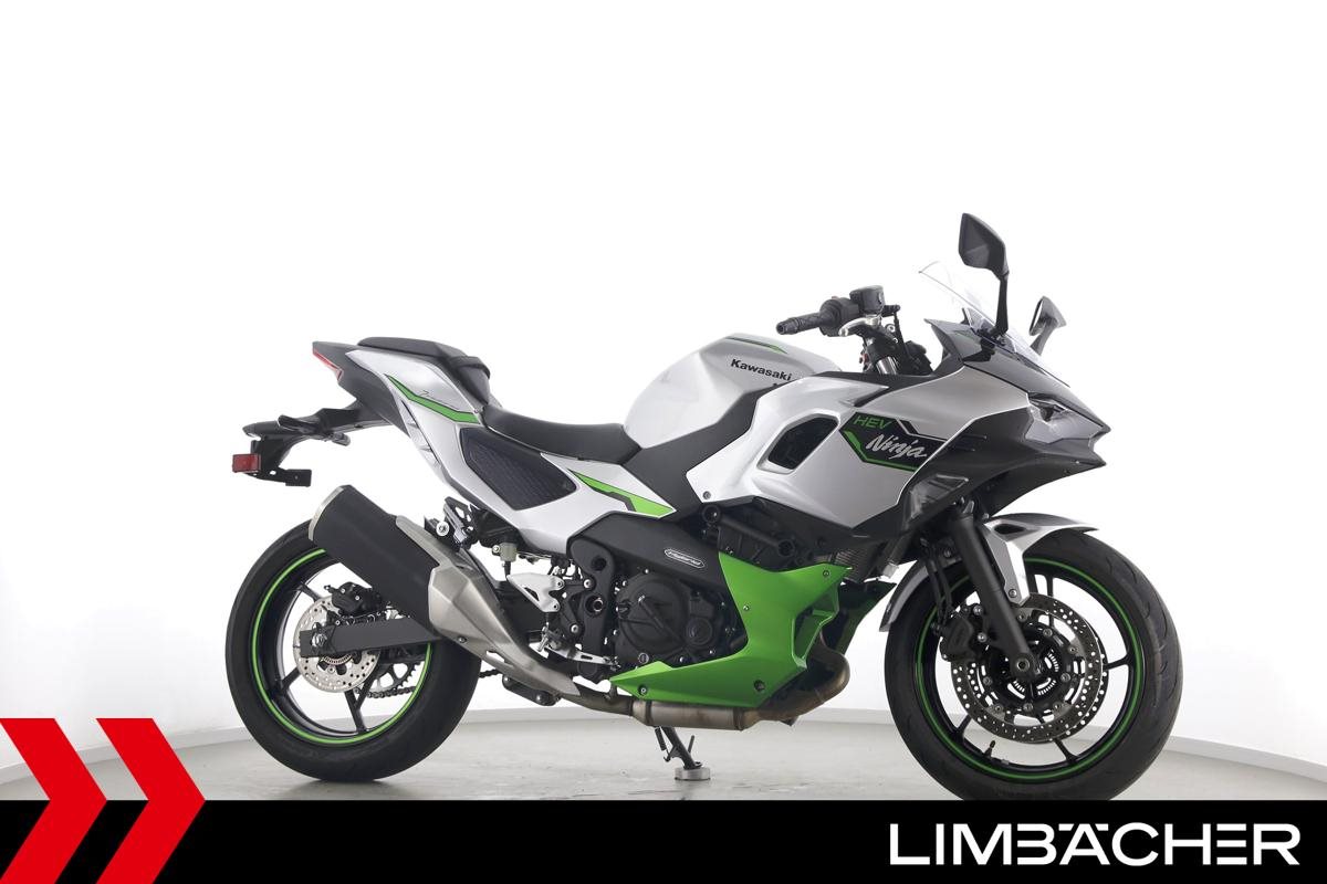 Kawasaki Ninja 7 Hybrid - Fahrmodi, Ganganzeige
