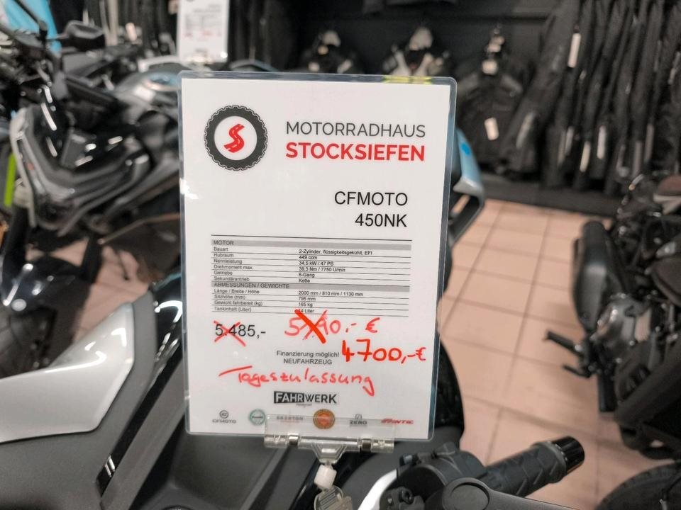 Angebot CFMOTO 450NK