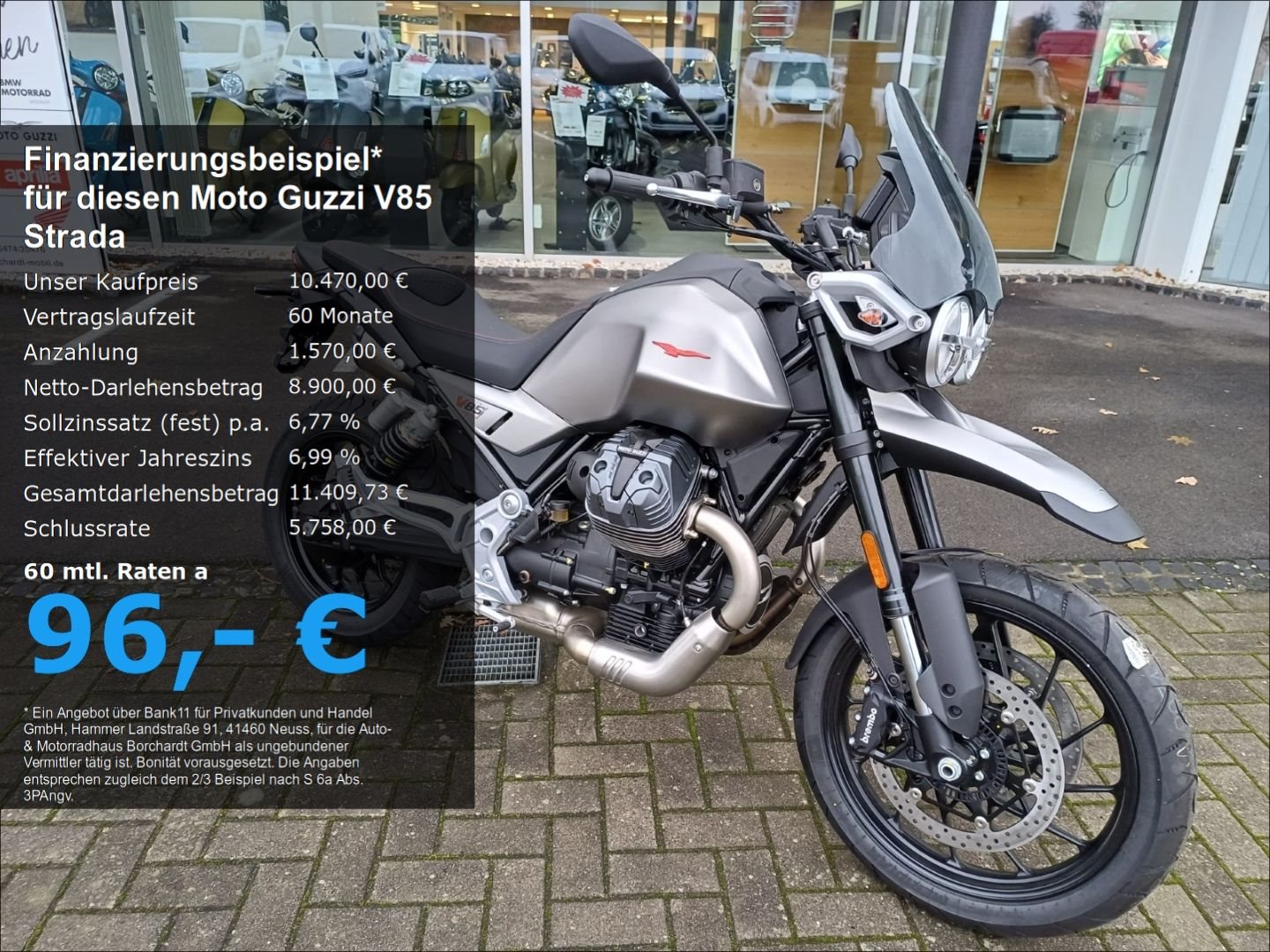 Moto Guzzi V85 Strada