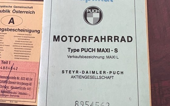 Gebrauchtmotorrad Puch Maxi - Bild 11