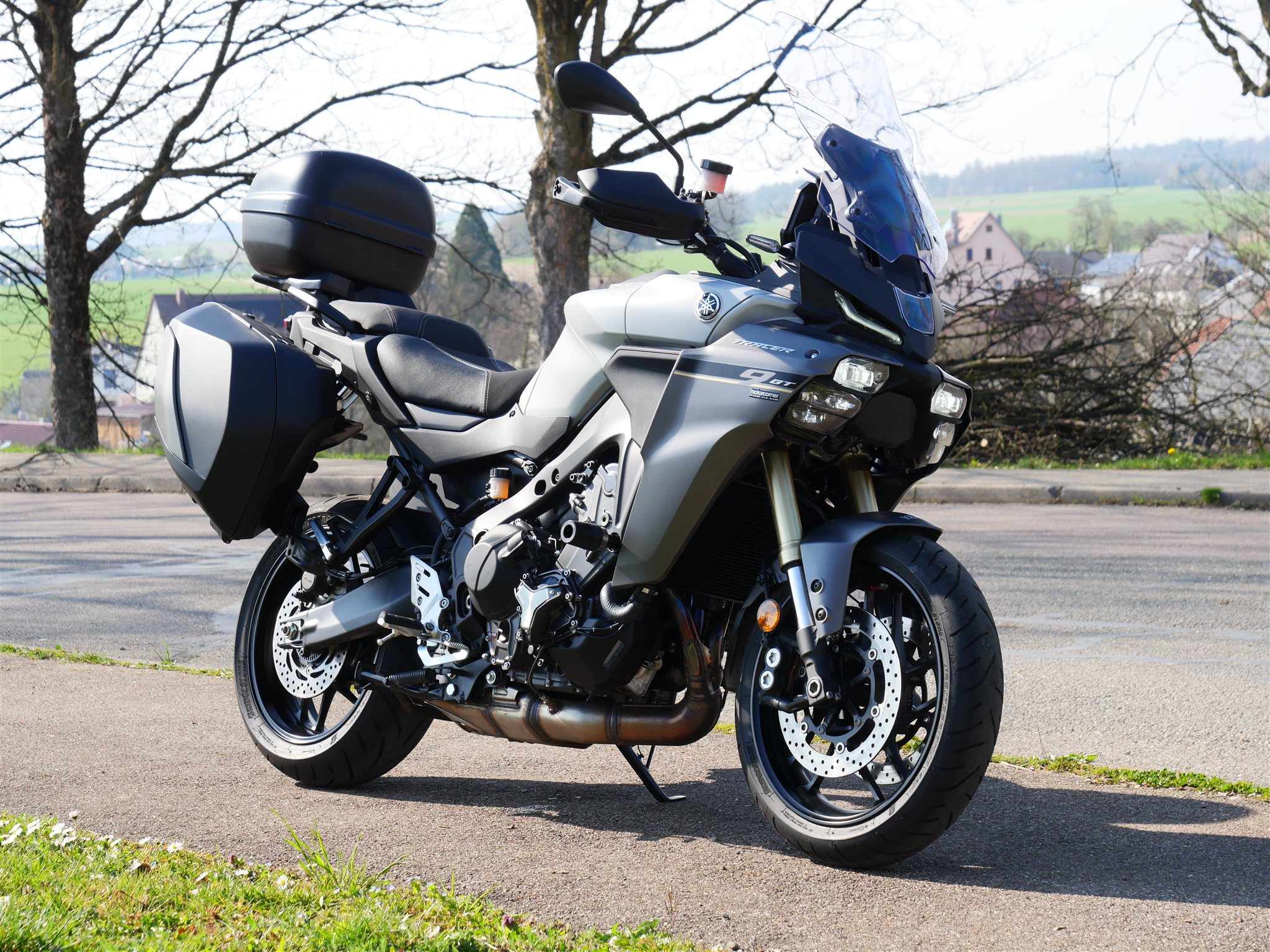 Yamaha Tracer 9 GT Sturzpad, Koffer