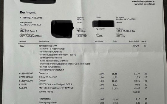 Gebrauchtmotorrad KTM 890 Duke R - Bild 7