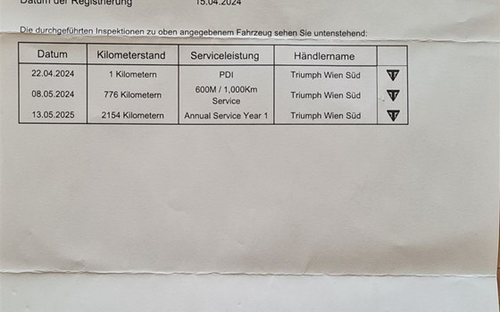 Gebrauchtmotorrad Triumph Daytona 660 - Bild 10