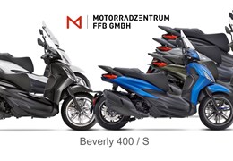 Neumotorrad Piaggio Beverly 400 S