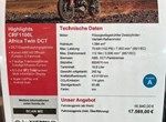 Angebot Honda CRF1100L Africa Twin DCT