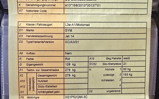 Gebrauchtmotorrad Sym Jet 14 125 - Bild 4
