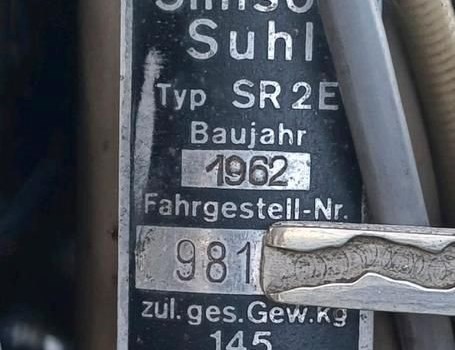 Gebrauchtmotorrad Simson SR 2 - Bild 4