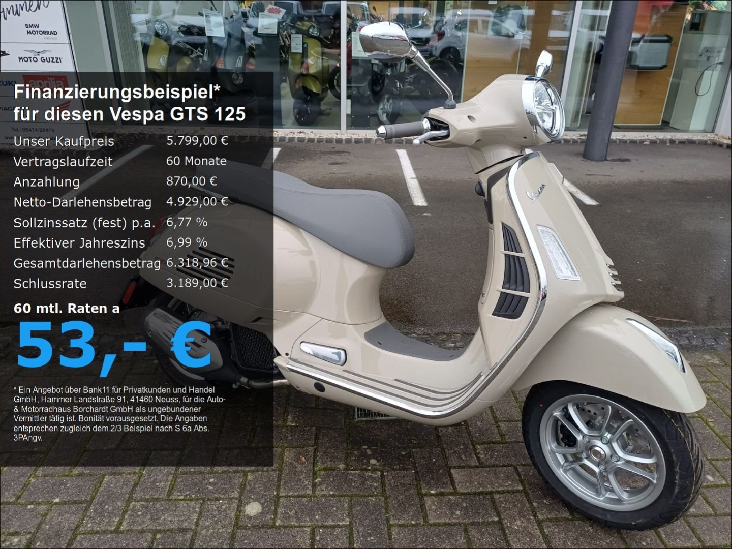 Vespa GTS 125
