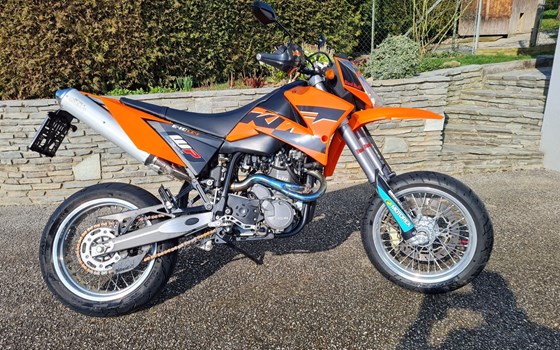 Gebrauchtmotorrad KTM 640 LC4 Supermoto - Bild 6