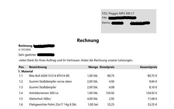 Gebrauchtmotorrad Piaggio MP3 500ie LT Business - Bild 28