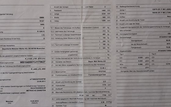 Gebrauchtmotorrad BMW R 1200 R - Bild 1